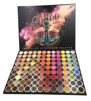 108 Colors Shimmering Eyeshadow p Palette - Professional Matte Glitter Rainbow Eyeshadow Pigmented Waterproof Makeup Powder