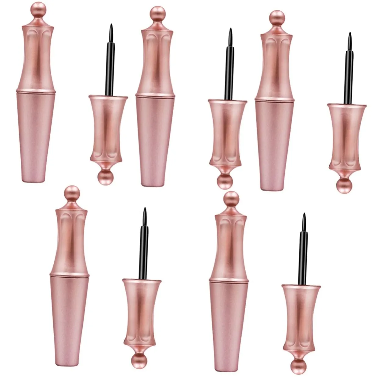 10pcs Magnetic Liquid Eyeliner for and Safe for Eyes for Everyday Use and Easy Application