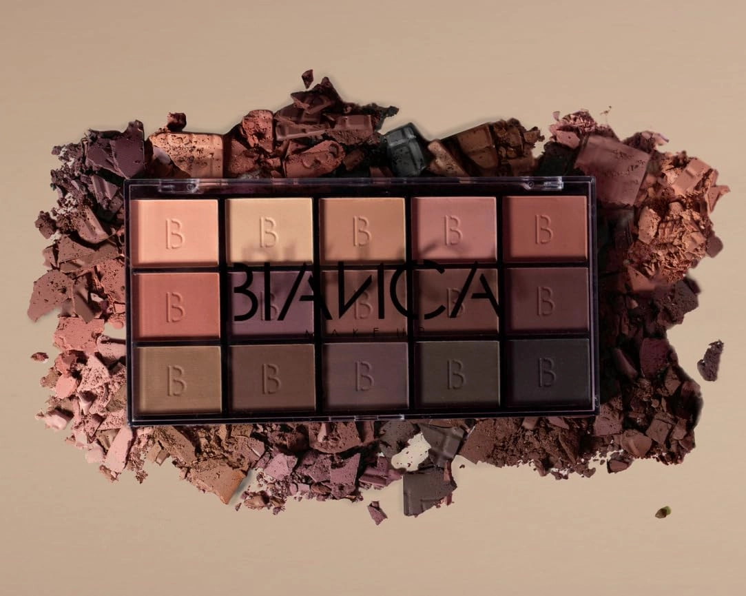 15 Colors Eyeshadow Palette | Versatile Range for Unlimited Eye Looks. (Nude)