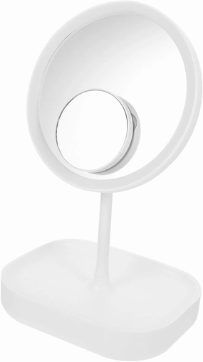 1 Set Led Vanity Mirror Led Makeup Mirror Compact Makeup Mirror Travel Make up Mirror Table Top Mirror Touch Screen Vanity Mirror with Led Makeup Mirror with Lights Home Accessory