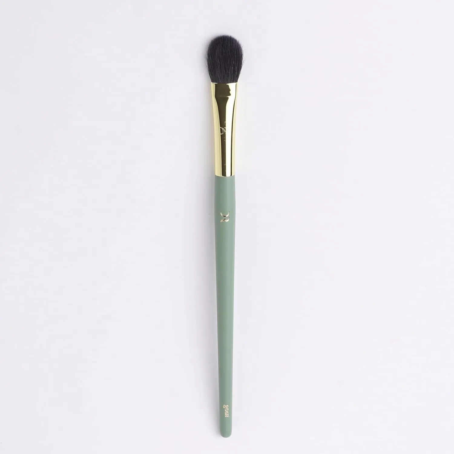 206D BIG FLAT FLUFFY EYESHADOW BRUSH, GOAT HAIR MAKEUP BRUSH- GOAT HAIR BLENDING BRUSH- NATURAL HAIR BRUSH FOR POWDER UNDEREYES FOR MATURE AND SENISTIVE SKIN