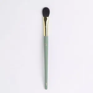 206D BIG FLAT FLUFFY EYESHADOW BRUSH, GOAT HAIR MAKEUP BRUSH- GOAT HAIR BLENDING BRUSH- NATURAL HAIR BRUSH FOR POWDER UNDEREYES FOR MATURE AND SENISTIVE SKIN