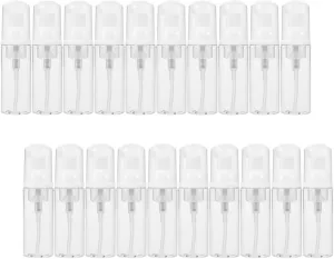 20Pcs Foam Pump Bottle Refillable Foaming Soap Dispenser for Hand Soap for Home Office and Travel Compact Design for Easy Use and Storage