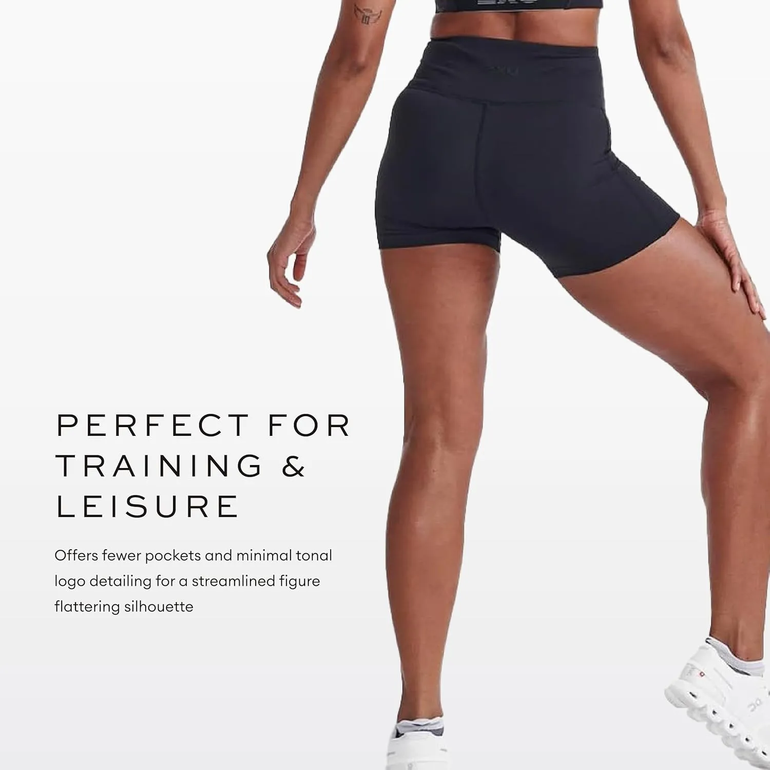 2XU Women's Form Stash Hi-Rise Bike Short Black/Black