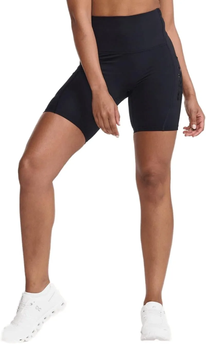 2XU Women's Form Stash Hi-Rise Bike Short Black/Black