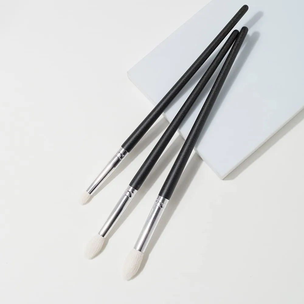 3 Pcs Hair Tapered Crease Blending Brush Eyeshadow Make up Cosmetic Kit Maquiagem Smudge eye Makeup Brushes