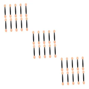 300pcs Dual-ended Eyeshadow Applicators Sponge Brushes for Eye Makeup Lightweight and Easy to Use for Eyeshadow Eyeliner Eyelash and Eyebrow Application