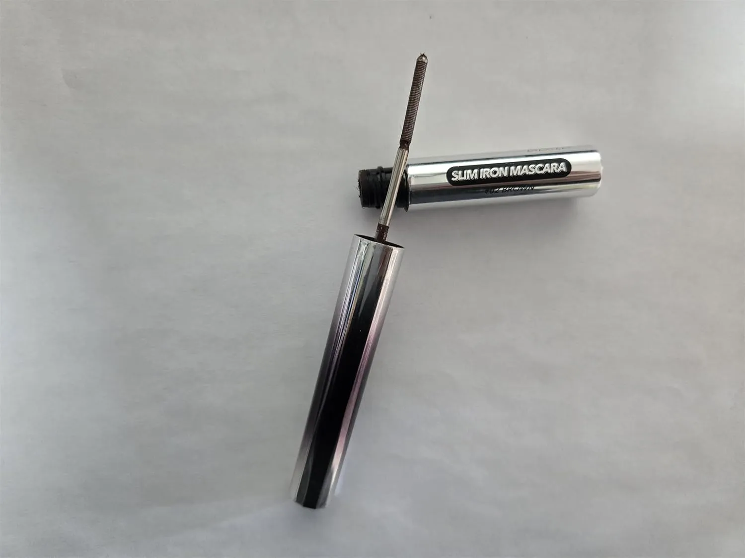 3D Curling Eyelash Iron Mascara Waterproof Volume & Length Iron Strong Metal Tiny Tube Mascara (Classic, Brown)