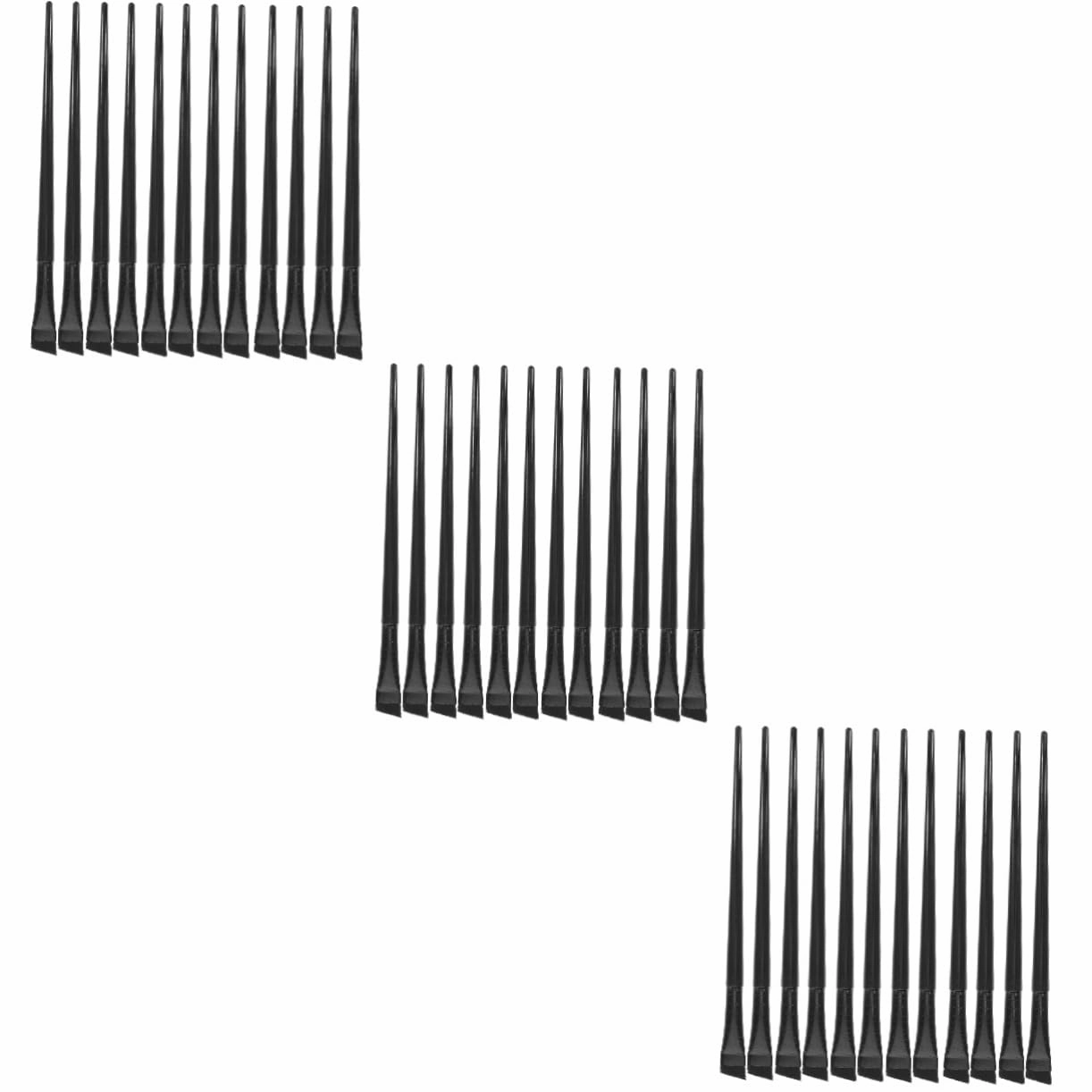 3sets Angled Eyeliner Brush Makeup Brush Set Perfect for Eye Makeup Durable and Easy to Clean 12pcs*3
