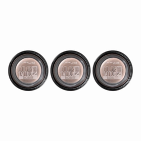 3x Maybelline Color Tattoo 24HR Cream Gel Eyeshadow Socialite
