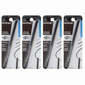 4 x Maybelline Unstoppable Automatic Pencil Eyeliner 702 Espresso (Carded)