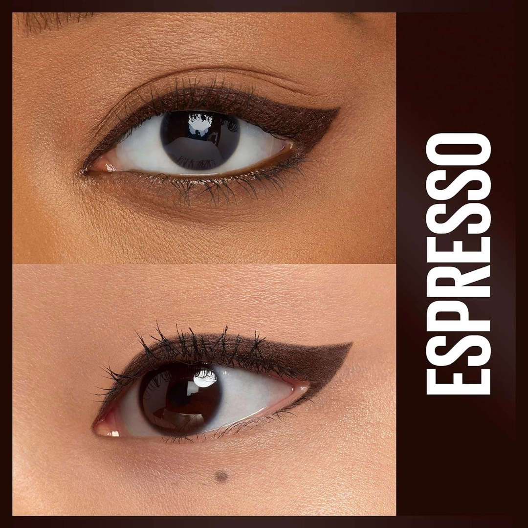 4 x Maybelline Unstoppable Automatic Pencil Eyeliner 702 Espresso (Carded)