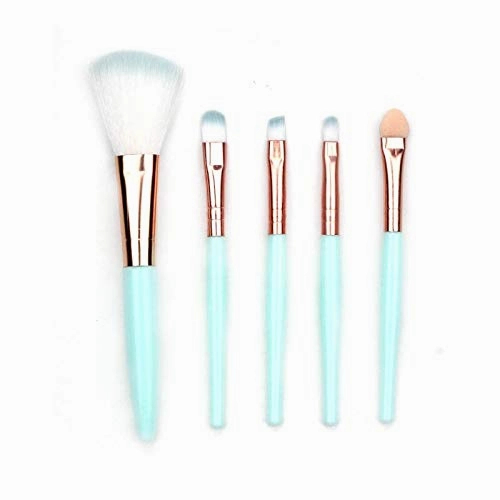 5-piece Makeup Brush Set Eye Shadow Eyebrow Pencil Eyeliner Blush Loose Powder Professional Lip Lady Makeup Tool (Color : Style A)