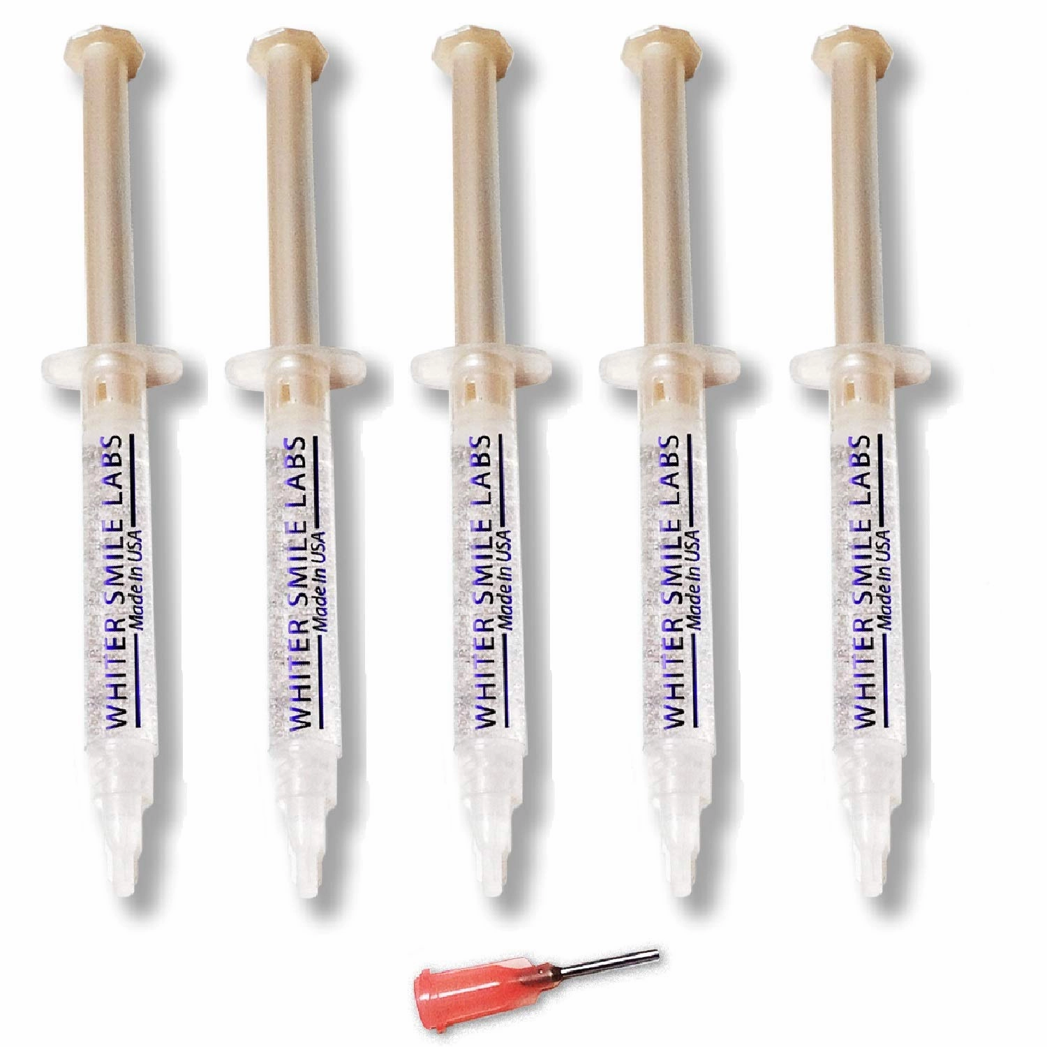 5 XL 38% Teeth Whitening Gel Dentist Recommended High Intensity Carbamide Peroxide Pro Dental Lab Direct, Sensitivity Free, Sold by Dentists, Whiter Smile Labs Fast WHITENING Results