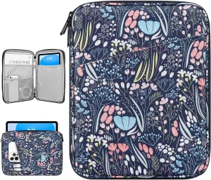 9-11 Inch Tablet Sleeve Bag Carrying Case for iPad (A16) 11th Gen 11", iPad 10th Gen 10.9" Air 5/4, i-Pad Air/Pro 11", i-Pad 9/8/7th, Galaxy Tab A9  Plus 11", Remarkable 2 10.3", Night Blue