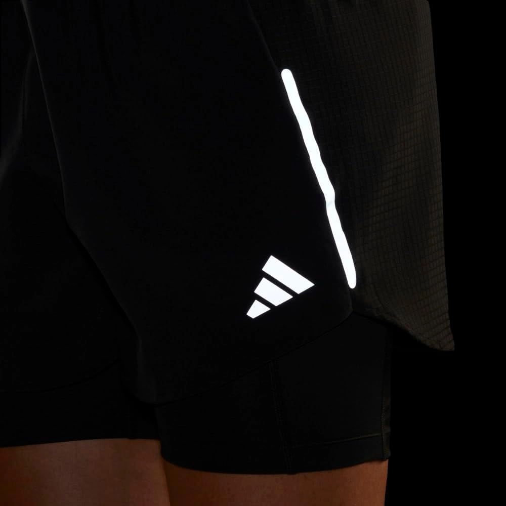 adidas Men's Designed 4 Running Two-in-one Shorts