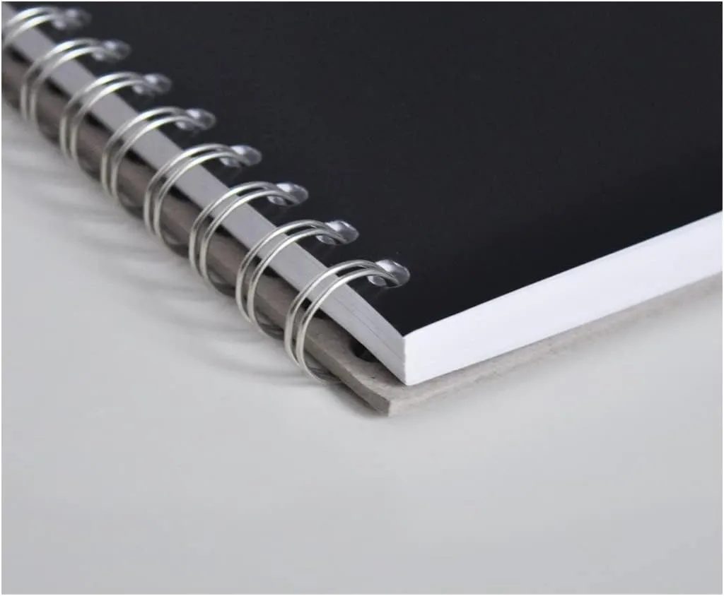 Advanced W7-B Expanded Wirebound Lab Notebook, 9.25 x 11.75 in (23.5 x 30 cm), 144 Pages, Double Wire Looped, 70lb Heavyweight Paper (1-Pack, Grid)