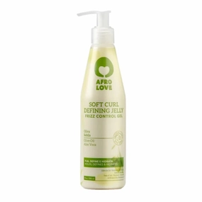 Afro Love Soft Curl Defining Jelly – 10oz | Frizz Control Gel for Softer, Hydrated Curls – Holds, Defines & Adds Shine – Free from Parabens, Silicones, & Mineral Oils