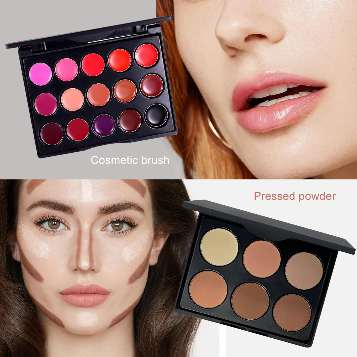 All in One Makeup Kit,Makeup Kit for Women, Teens and Girls, All-in-One Set with Eyeshadow Palettes, Lipsticks, Brushes, Storage Bag,Makeup gift set girls makeup sets ages 8-12 (Blue)