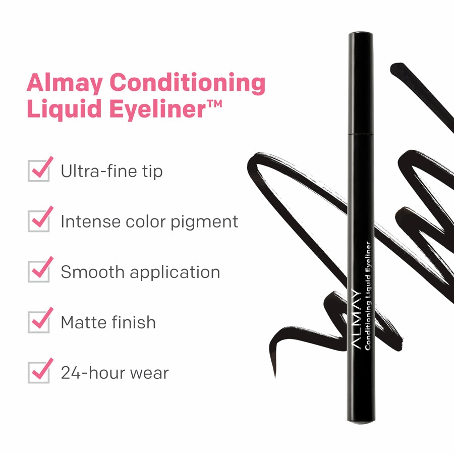 Almay Conditioning Liquid Eyeliner 010 Black