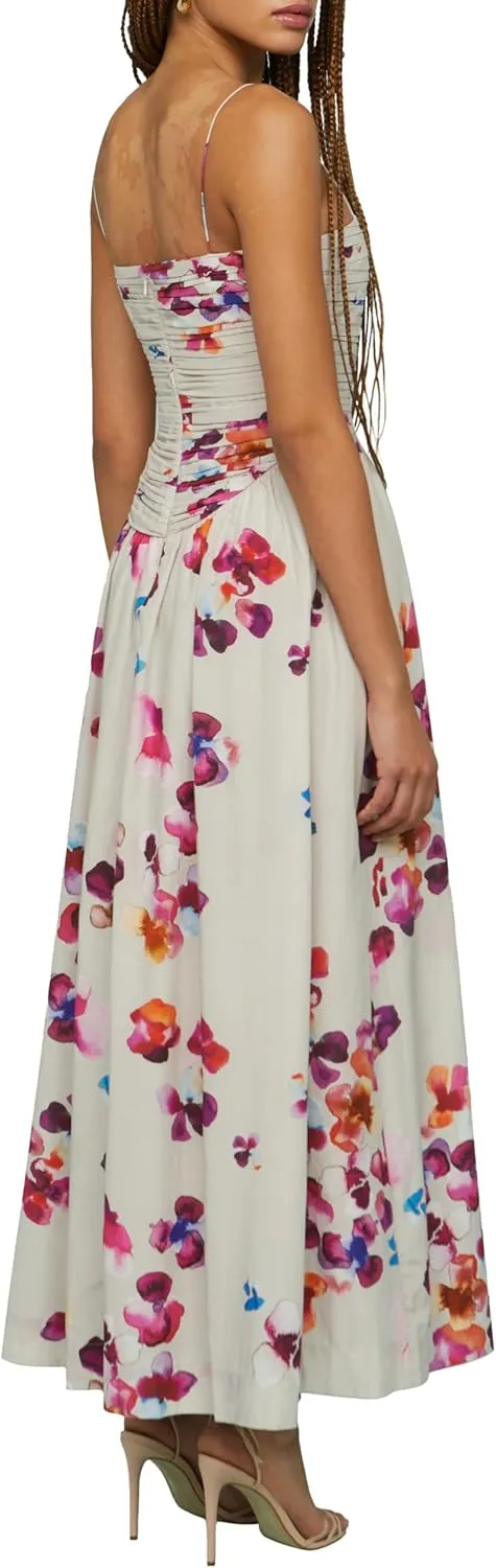 AMUR Women's Michele Midi Dress