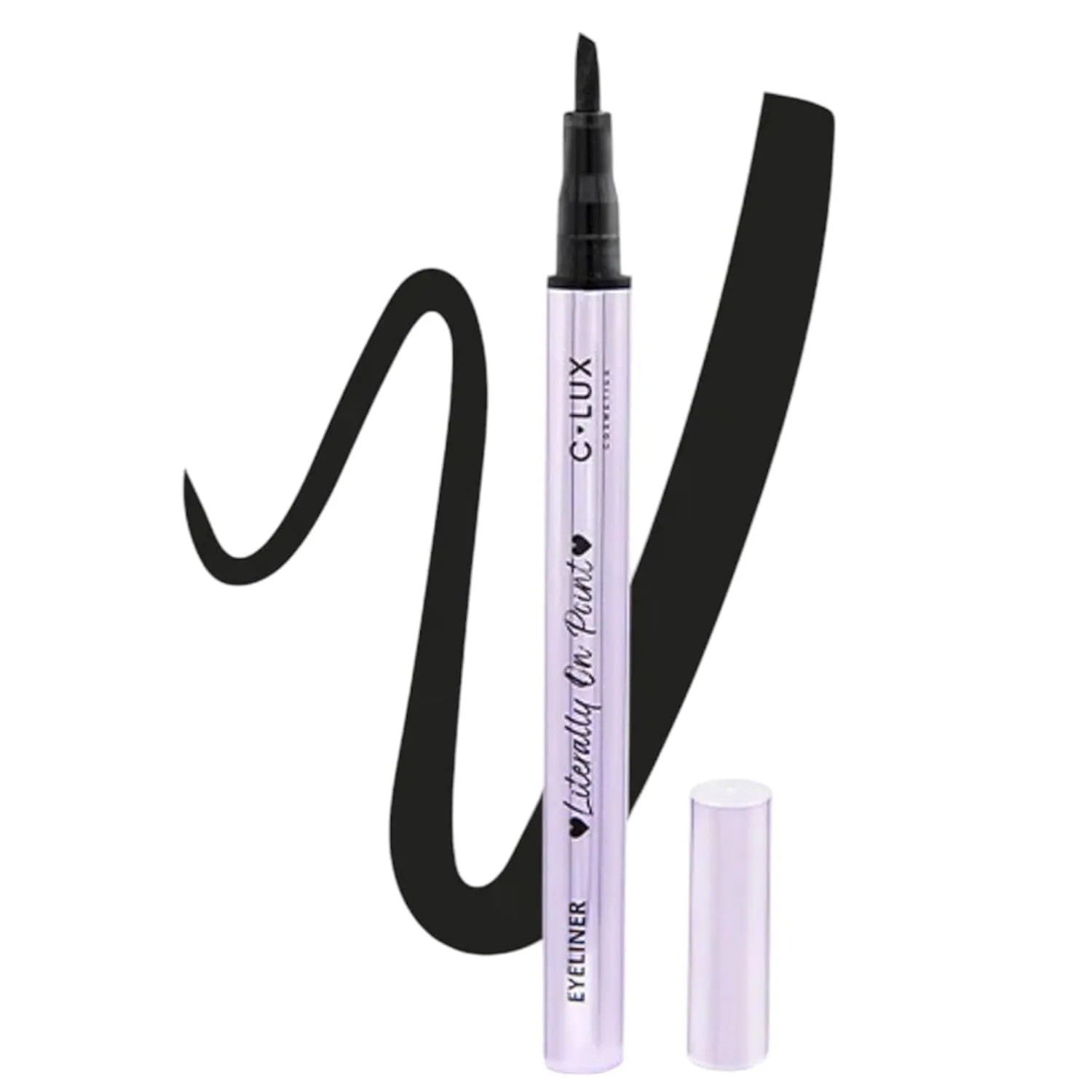 Angle Tip Liquid Eyeliner – Waterproof, Smudge-Proof, Precision Black Eyeliner | Paraben-Free & Cruelty-Free | Long-Lasting Up to 12 Hours