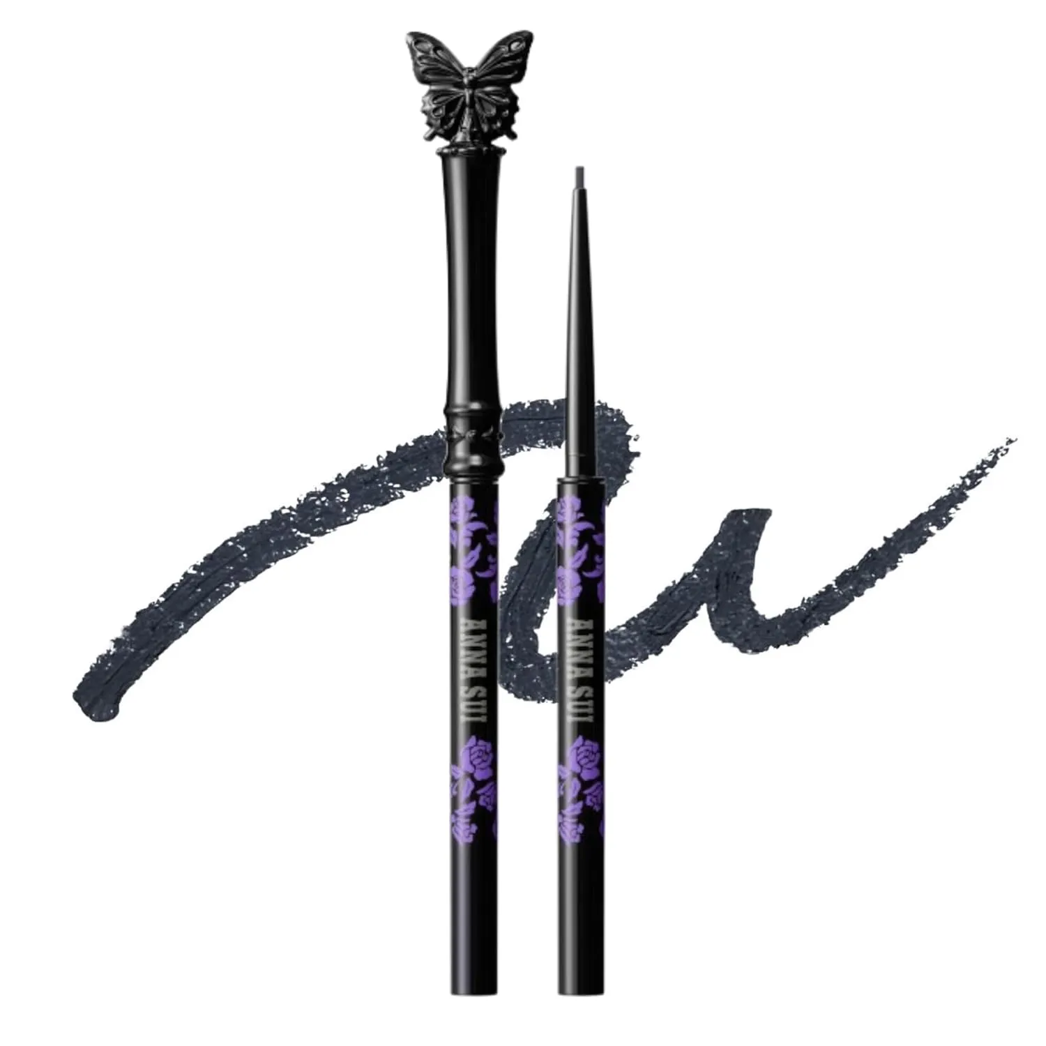 ANNA SUI Eyeliner Pencil, Ultra-Fine Waterproof Liner for Precise, Long-Lasting Lines, Smudge-Proof and Tear-Resistant, 0.0031 oz