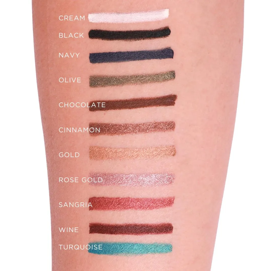 Araceli Beauty Ojos Perfectos Gel Pencil Eyeliner,Wine Vino