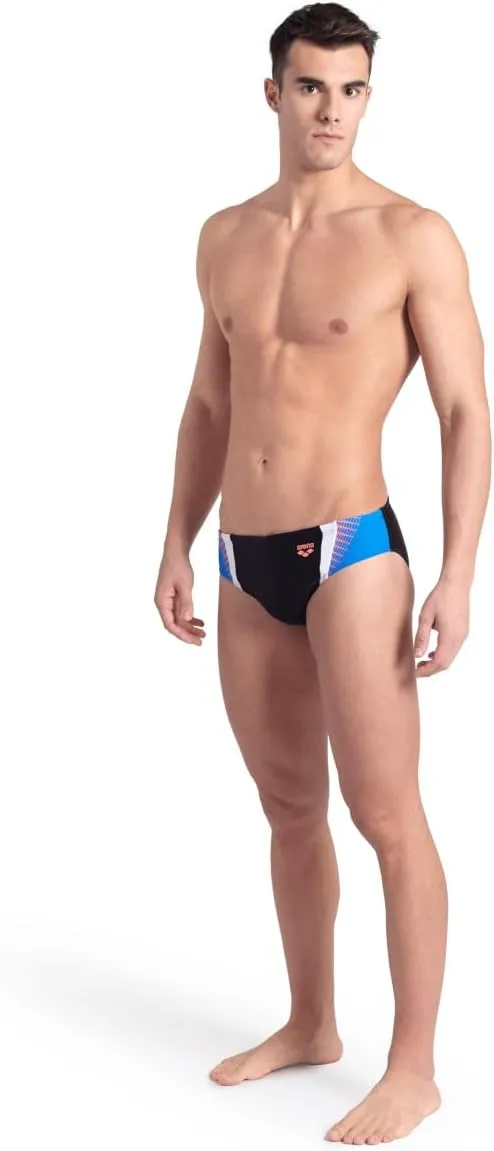 ARENA Feel Men's Threefold Swim Brief Stretchy Waterfeel Swimsuit Pool Beach Swimwear Sporty Comfortable Bathing Suit