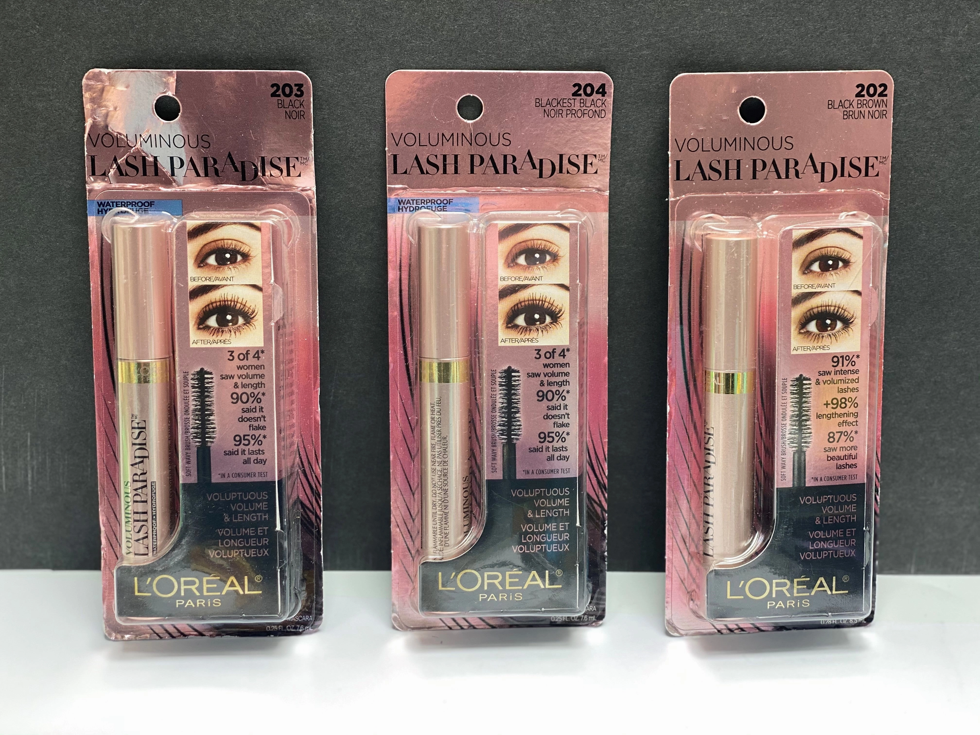 ASSORTED VOLUMINOUS LASH PARADISE MASCARAS