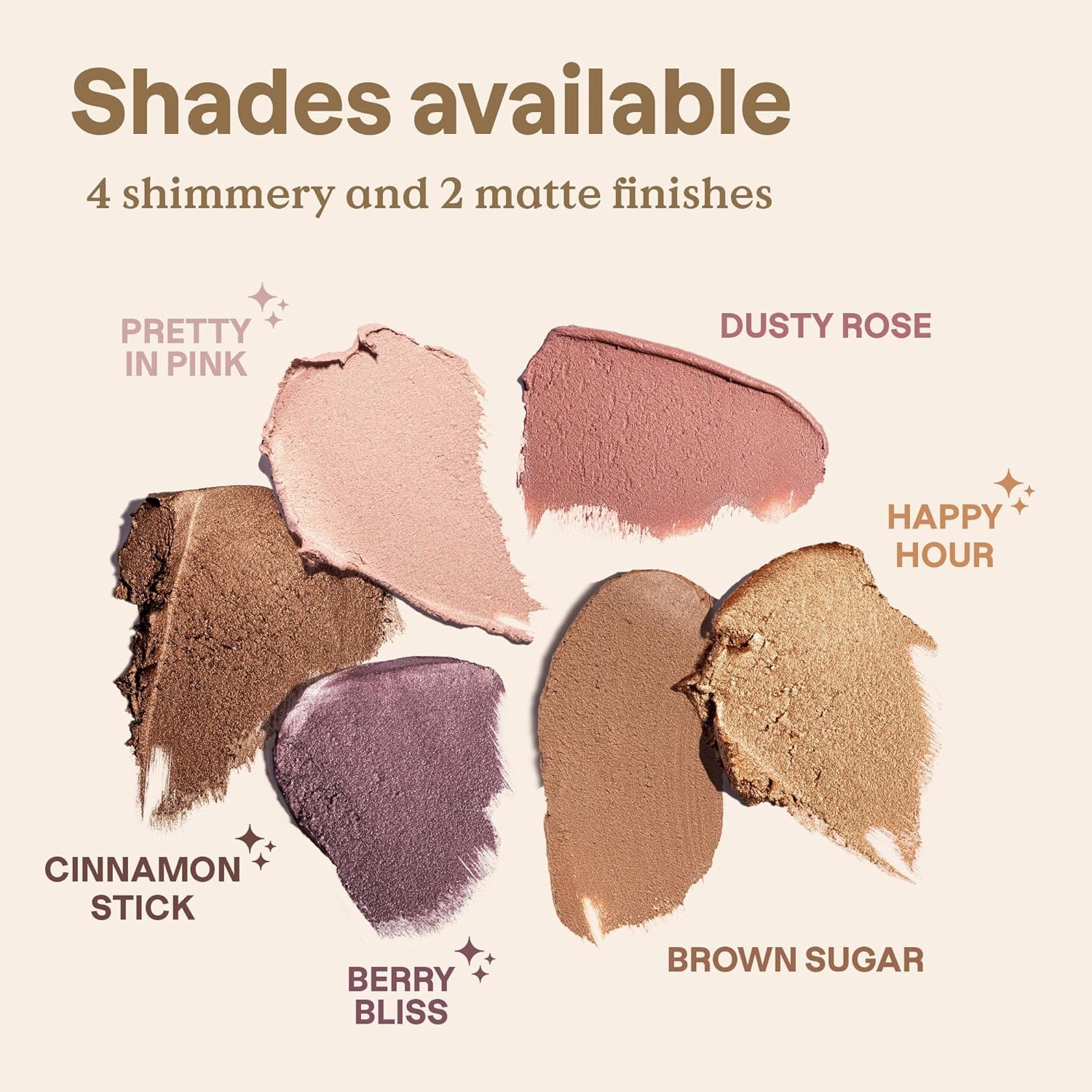 ATTITUDE Oceanly Eyeshadow, EWG Verified, Single Shimmer Cream Eyeshadow, Plastic-Free, Vegan Beauty and Makeup, Berry Bliss, 0.16 Fl Oz