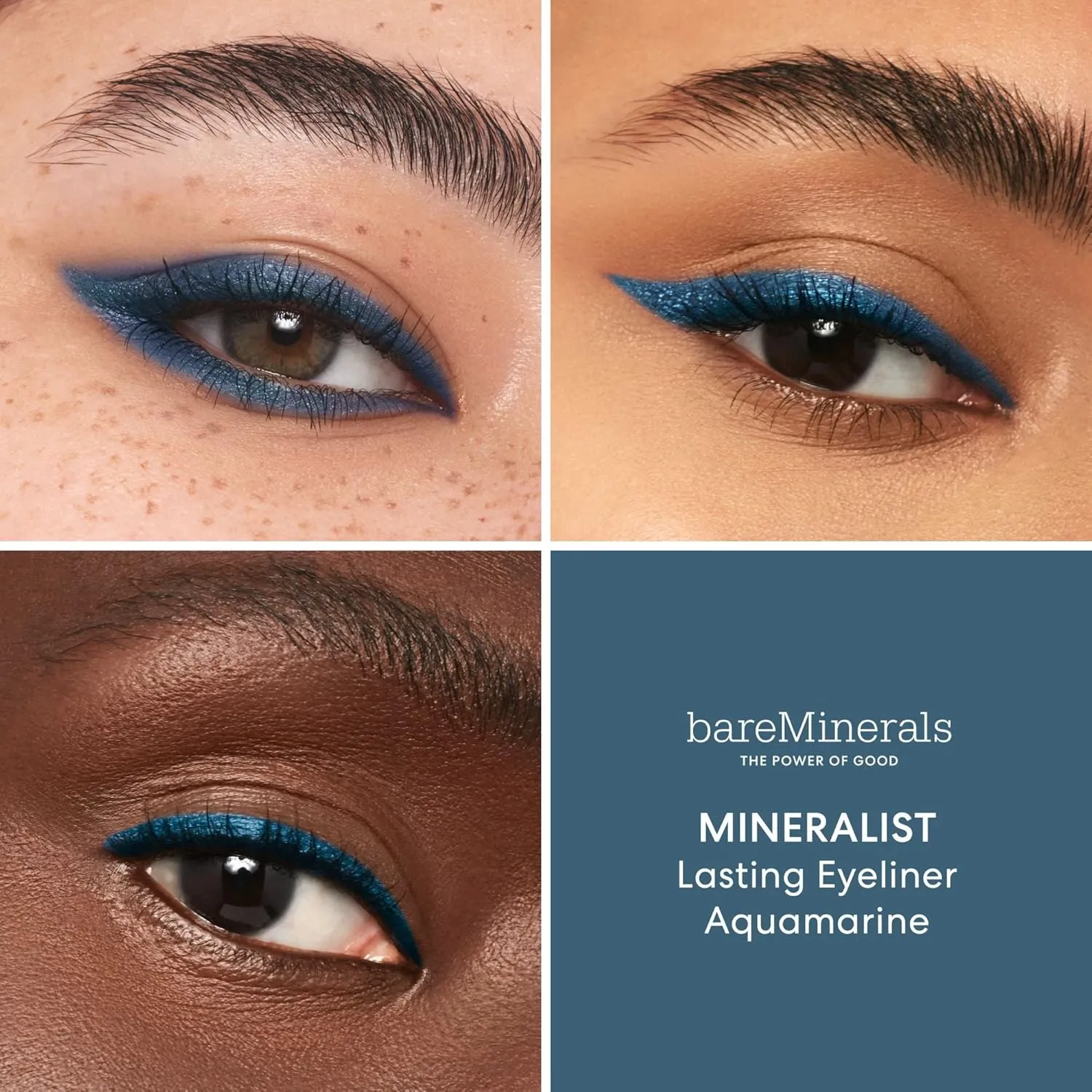 bareMinerals Mineralist Lasting Eyeliner, Mineral-Based Waterproof Eyeliner, Long-Lasting Blendable Color, Safe for Waterline, Retractable, Vegan