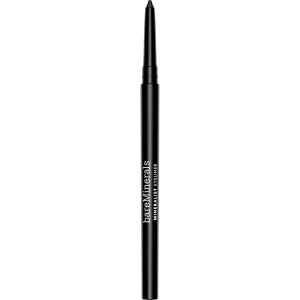 bareMinerals Mineralist Lasting Eyeliner, Mineral-Based Waterproof Eyeliner, Long-Lasting Blendable Color, Safe for Waterline, Retractable, Vegan