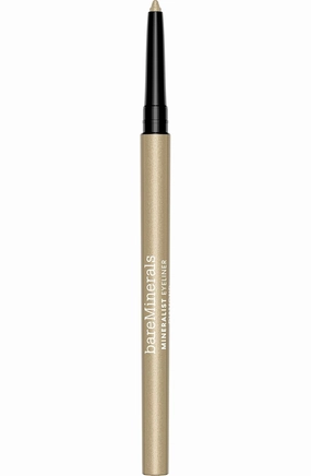 bareMinerals Mineralist Lasting Eyeliner, Mineral-Based Waterproof Eyeliner, Long-Lasting Blendable Color, Safe for Waterline, Retractable, Vegan