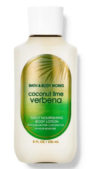 Bath and Body Coconut Lime Verbena Nourishing Body Lotion - 8 Fl Oz