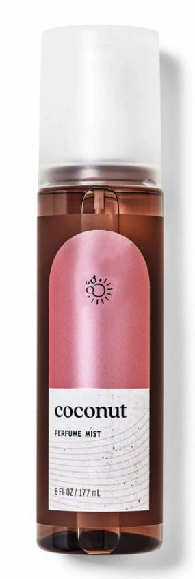 Bath and Body Coconut Perfume Mist | 6 Fl Oz