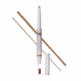 BBB London Ultimate Brow Arch Definer Triangular Eyebrow Pencil with Kabuki Brush | Award Winning, Smudge-Proof, Sweat-Resistant Brow Shaper for Natural, Defined, Full Arches (Indian Chocolate)