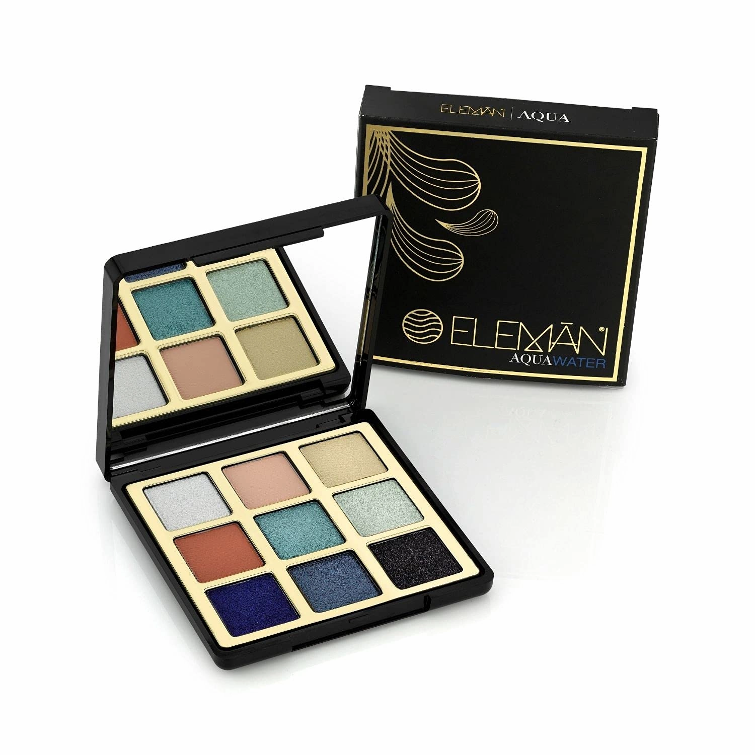 Beauty Aqua Eyeshadow Palette | Highly-Pigmented | Creamy Soft Texture