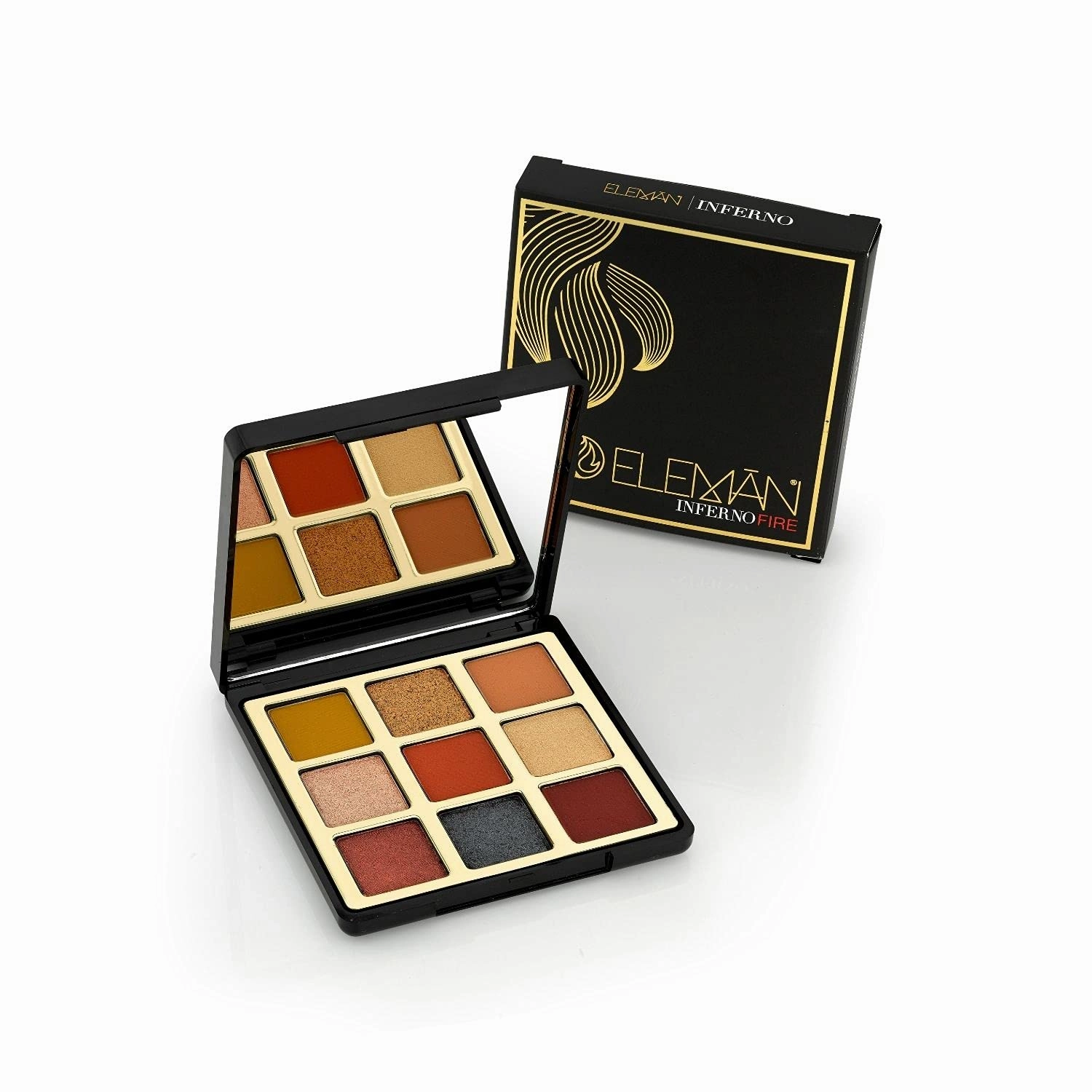 Beauty Inferno Eyeshadow Palette | Highly-Pigmented | Creamy Soft Texture