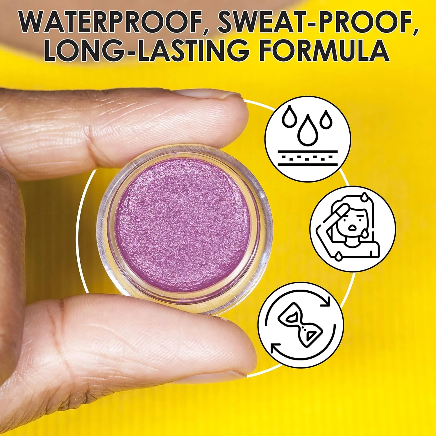 Beth Bender Beauty | Gel Eyeliner Frosting | Simone | Burgundy Eyeliner | Water Resistant | Smudge proof | Easy & Smooth Application | Long Lasting | Vibrant Colors | No Transfer