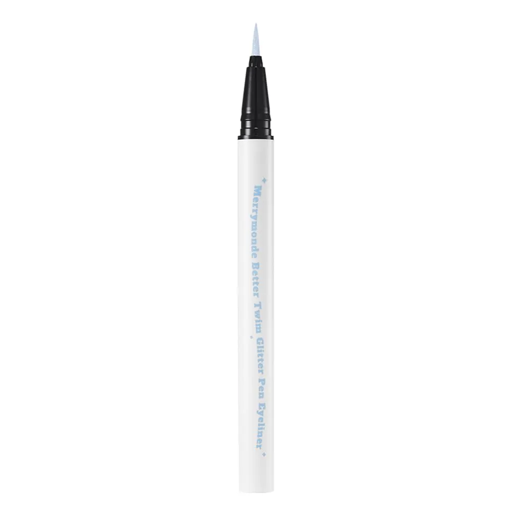 Better Twim Glitter Pen Eyeliner – Long-Lasting, High-Pigment, Vibrant Colors Eyeliner for Sparkling Eye Makeup (02 Blue)