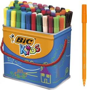 Bic Drum 84 Kids Visa Felt Tips ASSTD