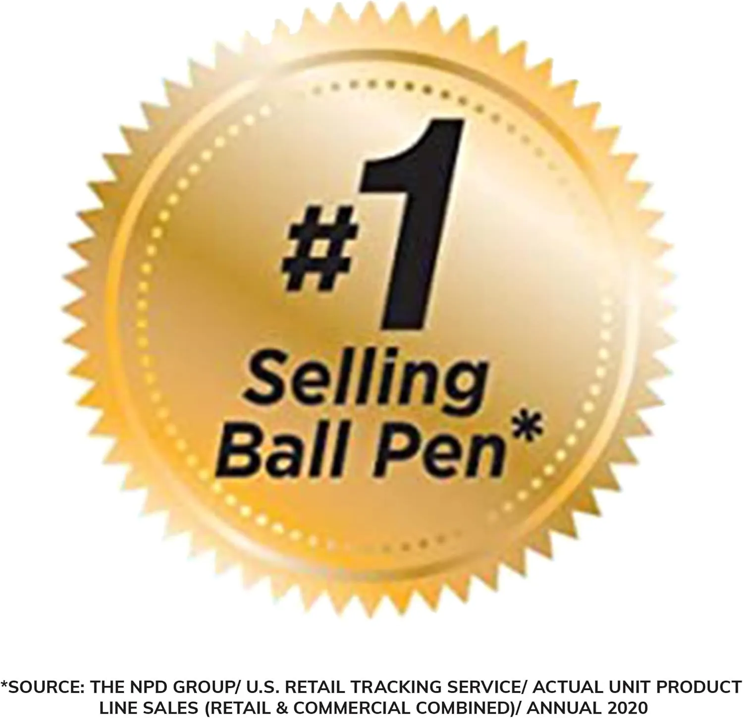 BIC Round Stic Xtra Life Black Ballpoint Pens, Medium Point (1.0mm), 240-Count Pack of Bulk Pens, Flexible Round Barrel for Writing Comfort, No. 1 Selling Ballpoint Pens