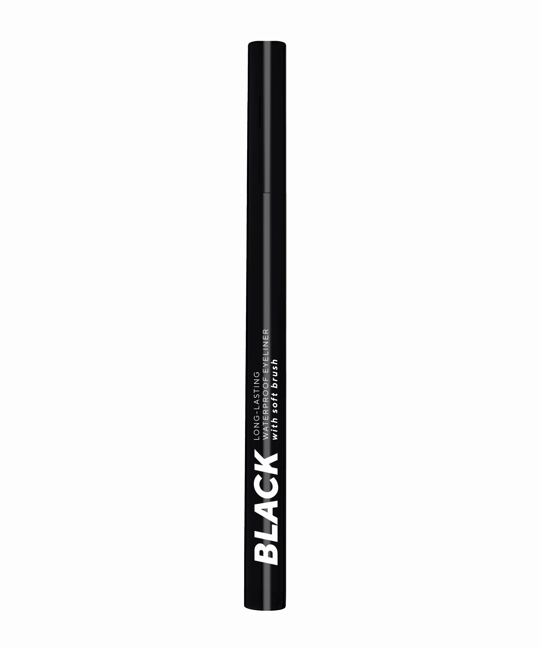 Black Eyeliner with Soft Brush