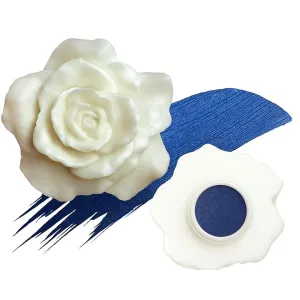 Blue Water-Activated Eyeshadow & Eyeliner Duo – Soft Multichrome Shimmer for E-Girl, Cosplay, and K-Beauty Looks – Vegan & Long-Lasting | Bluebell Petal
