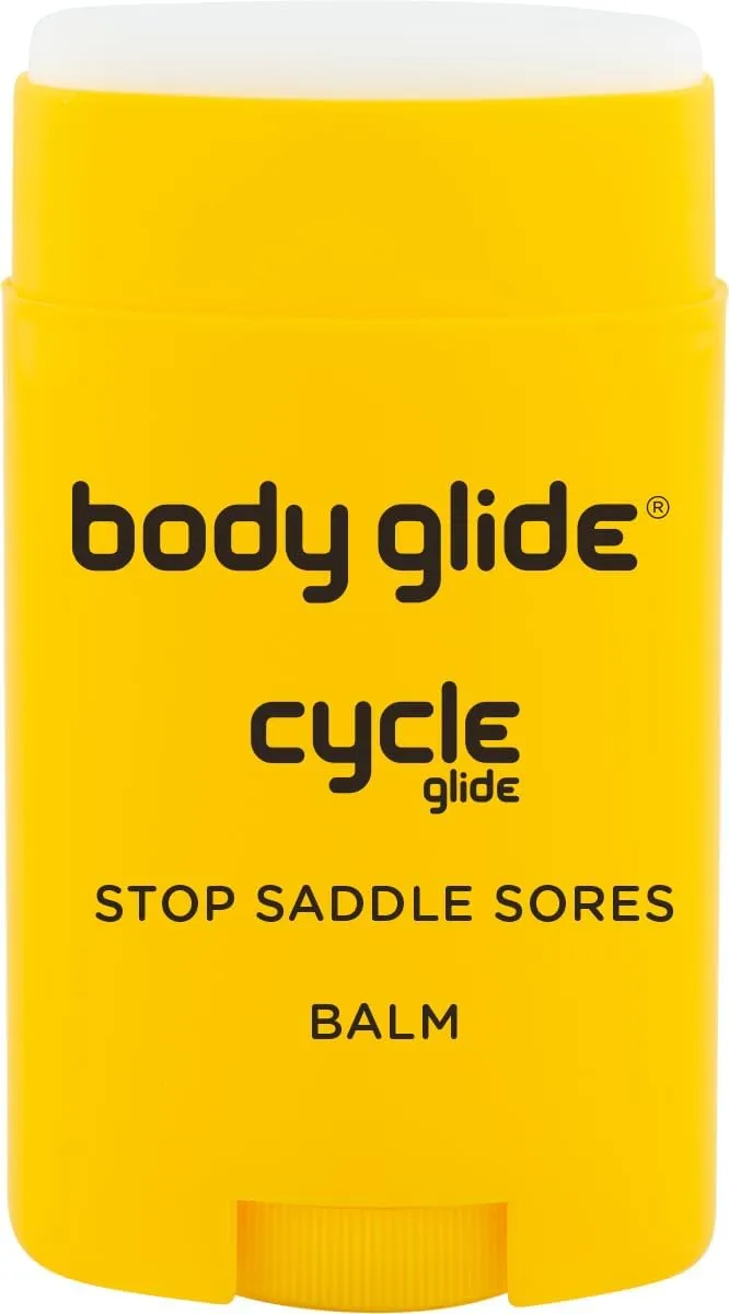 Body Glide Cycle Glide Balm | Chamois Cream in Chafing Stick Form Keeps Hands Clean | Anti Chafe Stick for in The Saddle; on Bike, Motorcycle, or Horse | 1.5oz