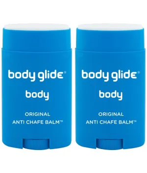 Body Glide Original Anti Chafe Balm | Anti Chafing Stick | Prevent Arm, Chest, Butt, Thigh, Ball Chafing & Irritation | Trusted Skin Protection Since 1996 |1.5oz-2pk