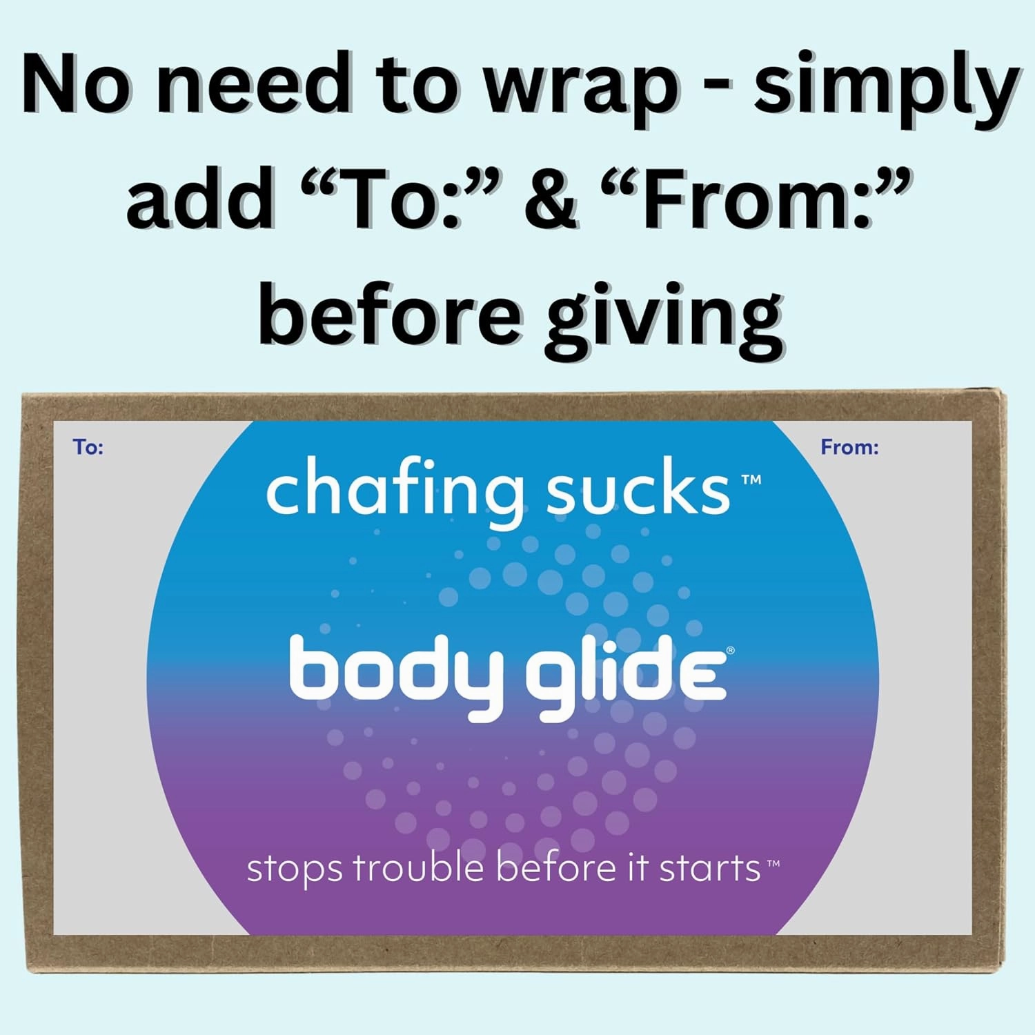 Body Glide Body & Foot Glide Gift Set | Complete Skin Protection for Sports, Play & Everyday | 1.5oz Body Anti Chafing Stick & 0.8oz Foot Glide Blister Prevention Stick