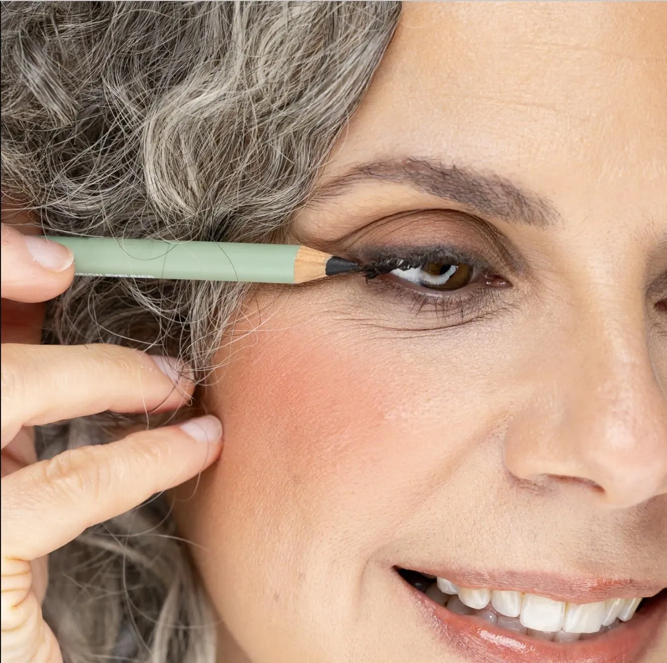 BOOM! Beauty Pure Precision Eyeliner: All-Natural, Skin-Loving, All-Day Wear. Waterproof, Smudge-proof, Smooth Glide Pencil. Richly Pigmented Vegan Eye Makeup For Ageing Skin (Jet Black)