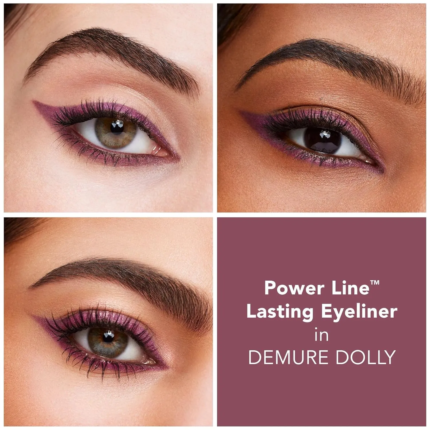 BUXOM Power Line Lasting Eyeliner, Creamy Retractable Eye Liner, Waterproof & Smudge Proof, Bladed Tip & Built-In Brush to Line & Define Eyes